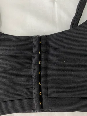 Black Sport Bra thumbnail 4