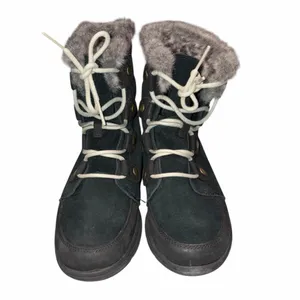 Sorel Explorer Black Joan Suede Boots Shoes size 8.5 thumbnail 5