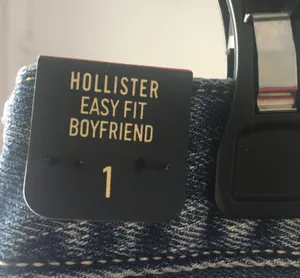 Hollister NWT easy fit boyfriend jeans thumbnail 4