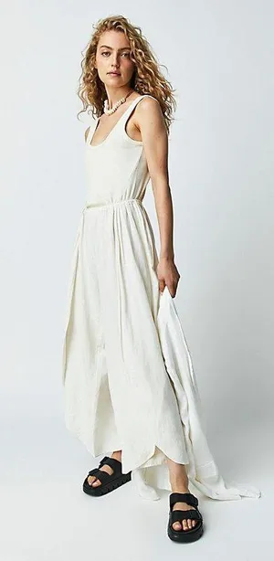 Free People Dune Breeze Jumpsuit Xs thumbnail 3