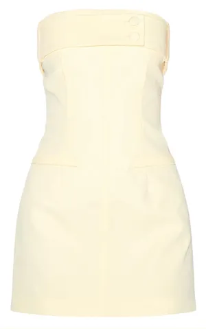 Pretty Little Thing Woven Belt Detail Shift Dress thumbnail 3