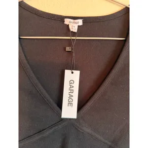 Garage Dress Women S Black Cayla Ribbed V-Neck‎ Bodycon Mini Dress thumbnail 3