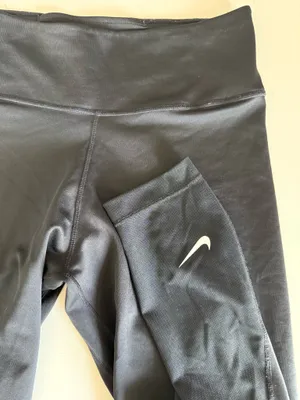 Nike Black DRI-FIT Athletic Leggings thumbnail 2
