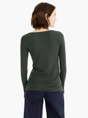 NWT J. Crew Size Large Light Pink Crew Neck Lightweight Soft Sweater Top NEW thumbnail 6