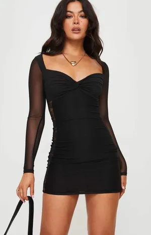 Princess Polly Lace Sheer Dress thumbnail 2