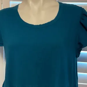 Time and Tru Teal Midi Dress thumbnail 2