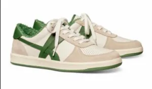 Tory Burch Green Textured Slip-On (Green) thumbnail 1