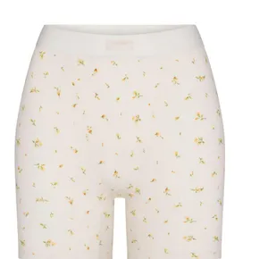 SKIMS Cotton Rib Boxers Marigold Rosebud Print thumbnail 1