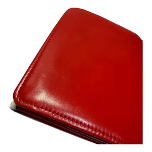 Vintage Rolfs Red Calfskin Leather Wallet | Coin Purse | Snap Closure thumbnail 3