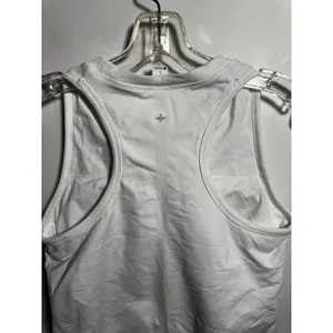 Halara Women's Size Large White Sleeveless Tank Top Shirt thumbnail 6