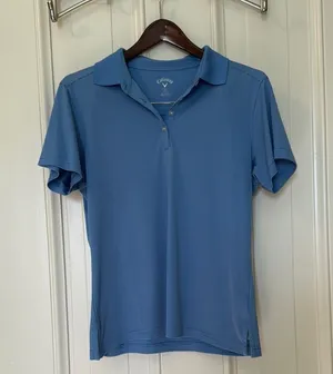 Callaway Blue Polo Shirt thumbnail 1