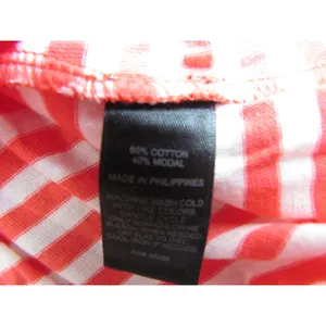 NWT Express Strapless Dress Medium Coral Striped‎ Ruched Summer Sun Dress thumbnail 7