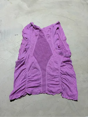 Free people FP movement purple tank top boho m/l thumbnail 5