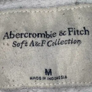 Abercrombie Soft A&F‎ Hoodie Medium Blue Tie Dye Cropped Sweatshirt Cozy thumbnail 5