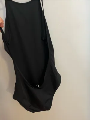 Reformation Black‎ High-Neck One-Piece Swimsuit thumbnail 3