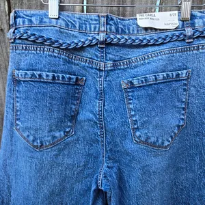 NEW Kensie Carla Wide Leg Blue Jeans 8/29 thumbnail 10