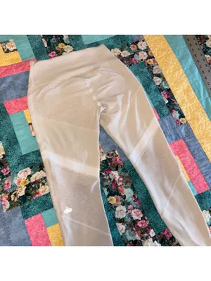 Alo $118 Women's S Aloft High Waist Leggings Size S Beige Workout Or Casual thumbnail 8