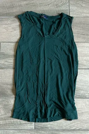 Gap green tank top thumbnail 1