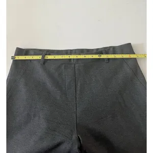 Quince Women Ultra-Stretch Ponte Straight Leg Pants Charcoal Large thumbnail 8