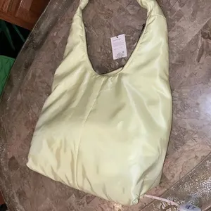 NWT a new day Zip knotted closure Yellow purse shoulder bag crossbody lime thumbnail 3