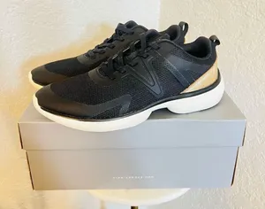 VIONIC Leyo Sneaker Orthotic Comfort Cushioned Tennis Shoes, Black,‎ Size 9, NWT thumbnail 1