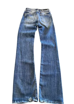 Black Women’s Boot Cut Jeans thumbnail 2