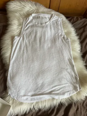 Athleta Breezy Tank Top White  thumbnail 6