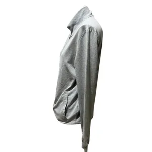 ASOS Women's Gray Zip-Up Jacket Size M Casual Mid-Length Long Sleeve thumbnail 4