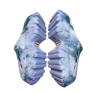Hunter Shoes Womens Size 8 Multicolor‎ Tie Dye Clog Waterproof Slip On HWBRYCE2 thumbnail 4