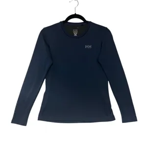 Helly Hansen‎ Lifa Active Solen Long Sleeve Shirt Navy Womens XS UPF Base Layer thumbnail 2