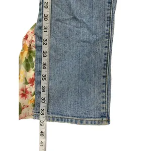 Esprit Women's Flare Floral Bottom Jeans thumbnail 5