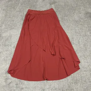 Halara Breezeful Maxi Skirt Womens Large Flowy Coral High Low Shorts Liner thumbnail 1
