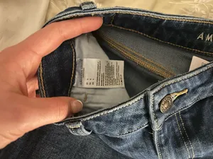 American eagle super high rise stretch mom shorts thumbnail 4