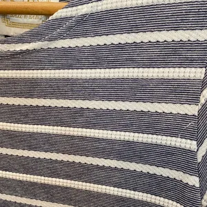 Sail to Sable Striped Casual Dress in Blue and White thumbnail 6