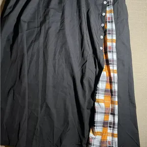 Black Plaid Button thumbnail 2