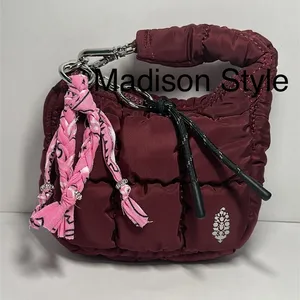 Free People Bandana Strands Micro Bag / Shoe Charm #1029 thumbnail 1