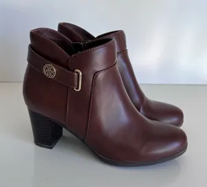 Giani Bernini Artemyss Faux Leather Ankle Booties Size 6 thumbnail 1