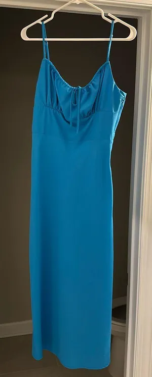 Shinestar Blue Maxi Dress thumbnail 1