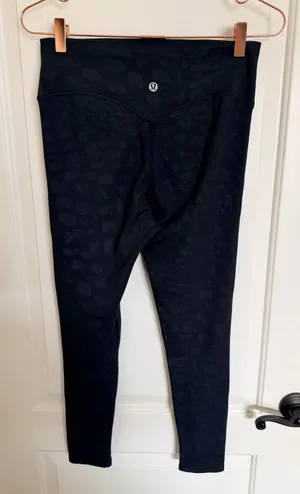 Lululemon‎ Leggings Womens align HR 23 Black Leopard Camo 4 6 8 10 thumbnail 1