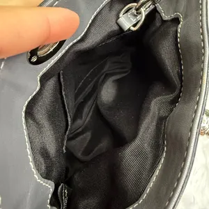 y2k COACH Gray Signature Canvas Mini Purse / Wristlet thumbnail 9