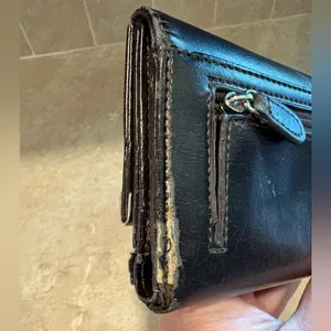 Dolce & Gabbana Wallet Black Faux/Leather Wallet Repair Project As Is thumbnail 3