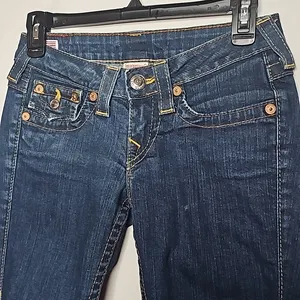 True Religion Julie skinny low rise jeans blue size 25 thumbnail 8