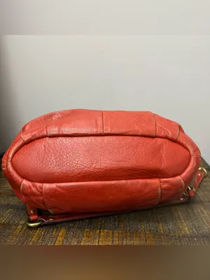 Coach Madison Sophia Bag Burnt Orange Purse Handbag thumbnail 6