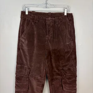 Free People Hard Crushin' Plush Cargo Pants Chocolate Merlot Utility Gorpcore 6 thumbnail 6