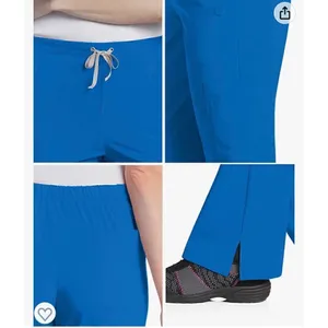 Urbane Performance Tailored Fit Stretch 6-Pkt Cargo Scrub Pants for Women 9312 thumbnail 4