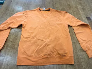 Fruit of the Loom Orange crewneck thumbnail 1