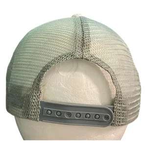 Boys Lie Angel Cherub Terry Cloth Trucker Hat Gray White Snapback Y2K Streetwear thumbnail 4