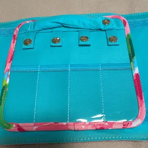 Lilly Pulitzer Pink Floral Jewelry Travel Bag thumbnail 4