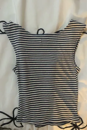 BDG Urban Outfitters ribbed square neck tank top striped thumbnail 9