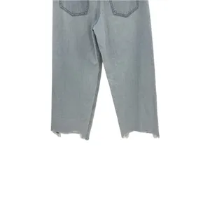 Abercrombie The Ultra Loose Low Rise Wide Leg Jeans Light Wash 28 Short thumbnail 11